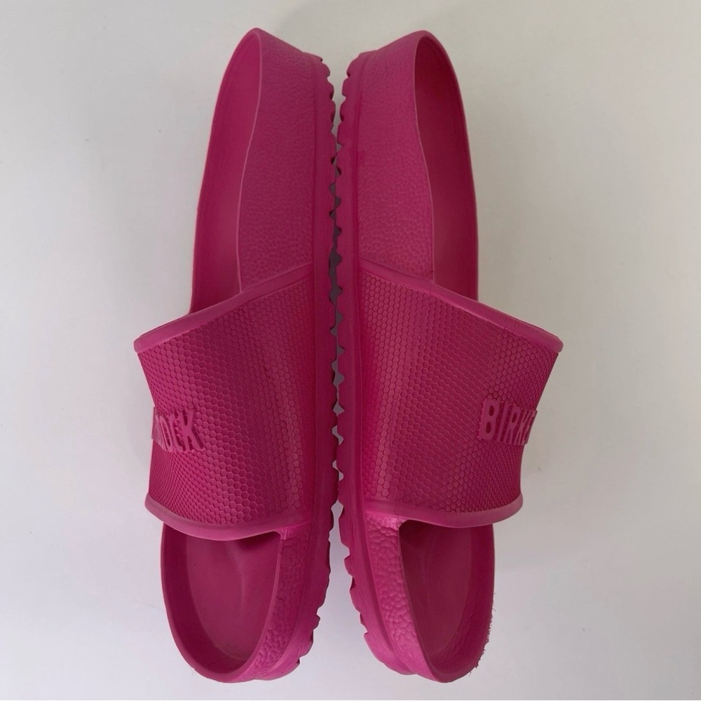 Birkenstock Fuchsia Slide Sandals